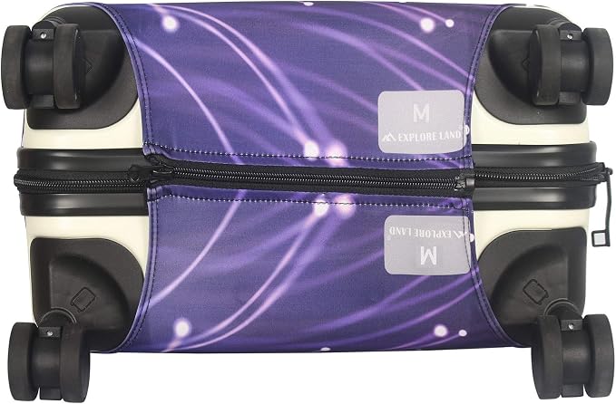 Explore Land Travel Luggage Cover Suitcase Protector Fits 23-26 Inch Case - Image 6