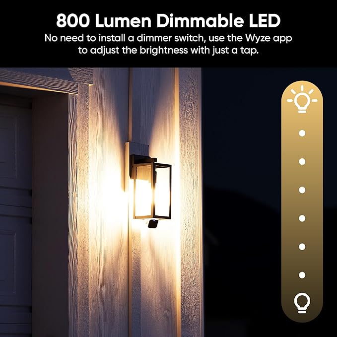 WYZE Bulb Cam Security Camera, 2K HD Outdoor Light Bulb Camera, Color Night - Image 4