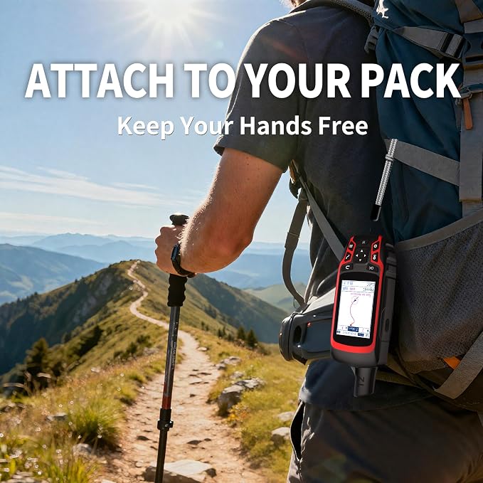 A6 Handheld GPS for Hiking, Rugged Waterproof GPS Navigator - Image 8