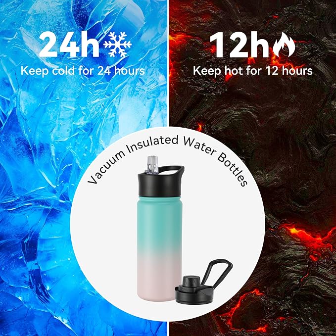 16 oz Insulated Water Bottle - Image 4