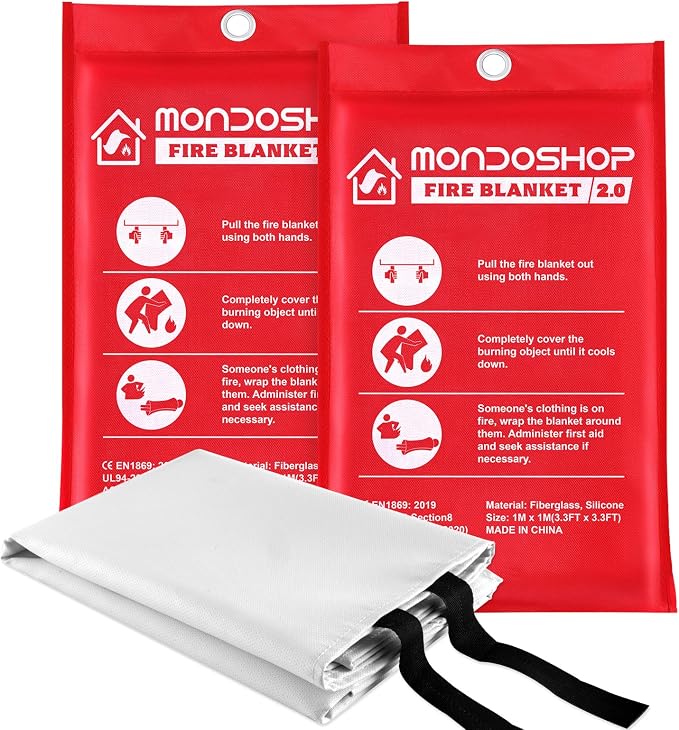 Mondoshop Silicone Fire Blanket by Mondoshop