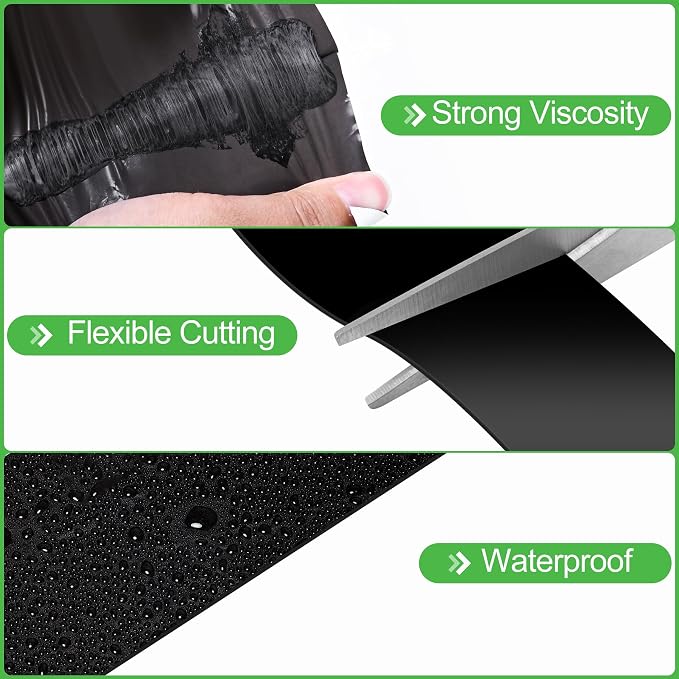 ToLanbbt Pond Liner Seam Tape, 3.15" x 32.8' Double Sided Peel and Stick Seam - Image 4