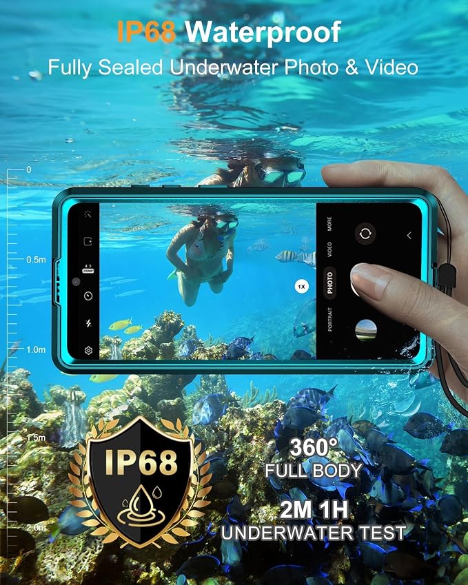 for Samsung Galaxy S26 Ultra Waterproof Case, Magnetic Heavy Duty Military - Image 4