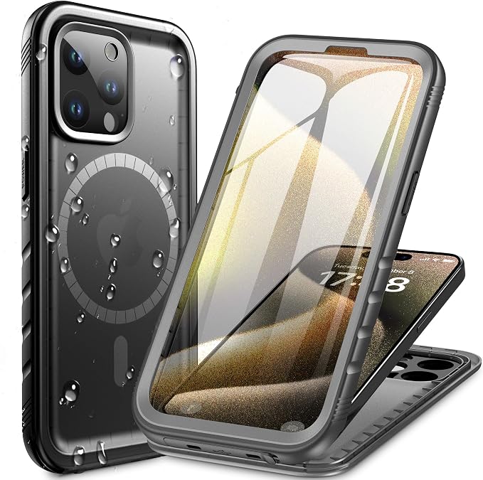 Cozycase for iPhone 14 Pro Max Waterproof Shockproof Dustproof Case by Cozycase