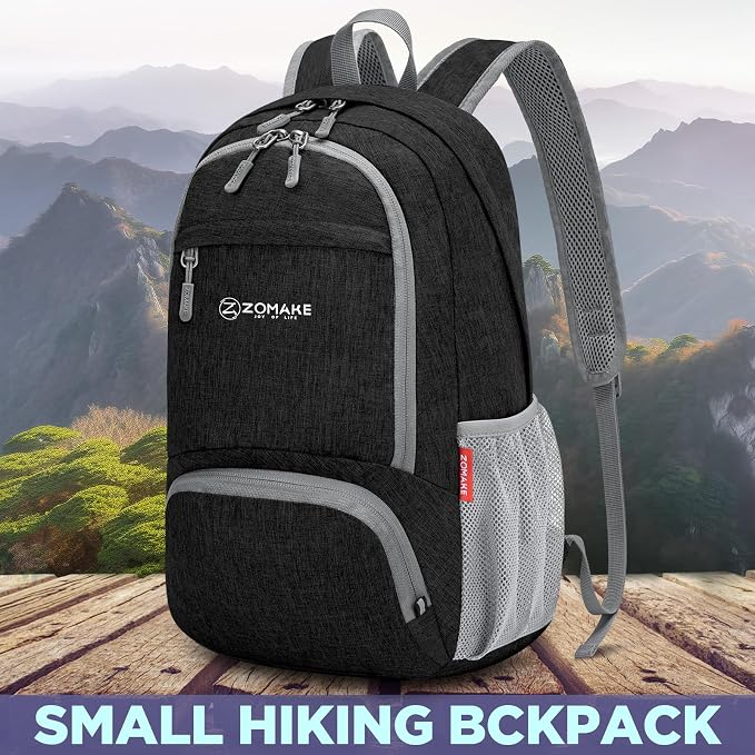 ZOMAKE Ultra Lightweight Packable Backpack 20L, Small Foldable Backpacks Hiking - Image 6