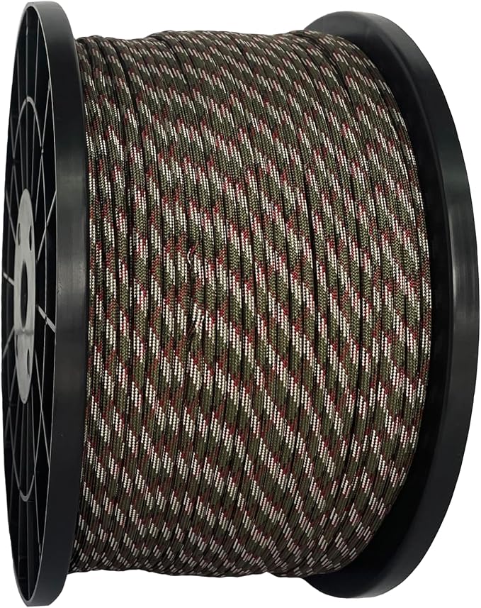 Paracord 550 lb, 7 Strand Paracord Rope 1000ft 4mm, Nylon Parachute Cord - Image 2