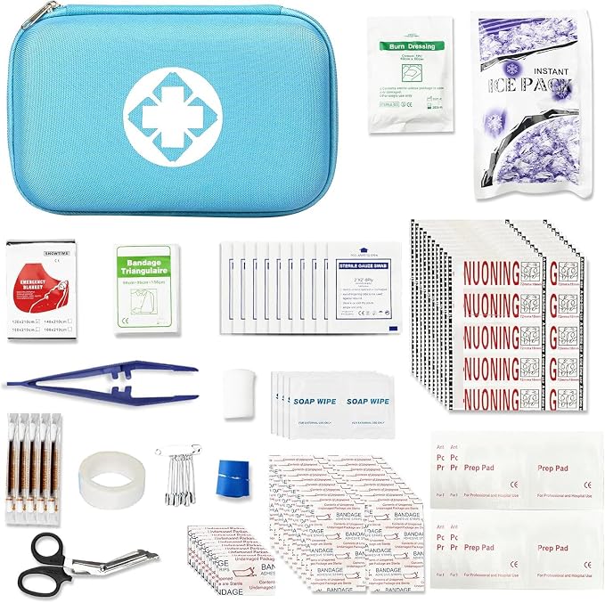 276PCS Small Travel First Aid Kit Supplies - Image 2
