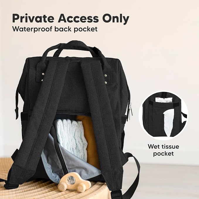 KeaBabies Baby Diaper Bag Backpack - Image 5