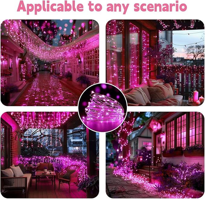 HXWEIYE Rechargeable Fairy Lights - Image 8