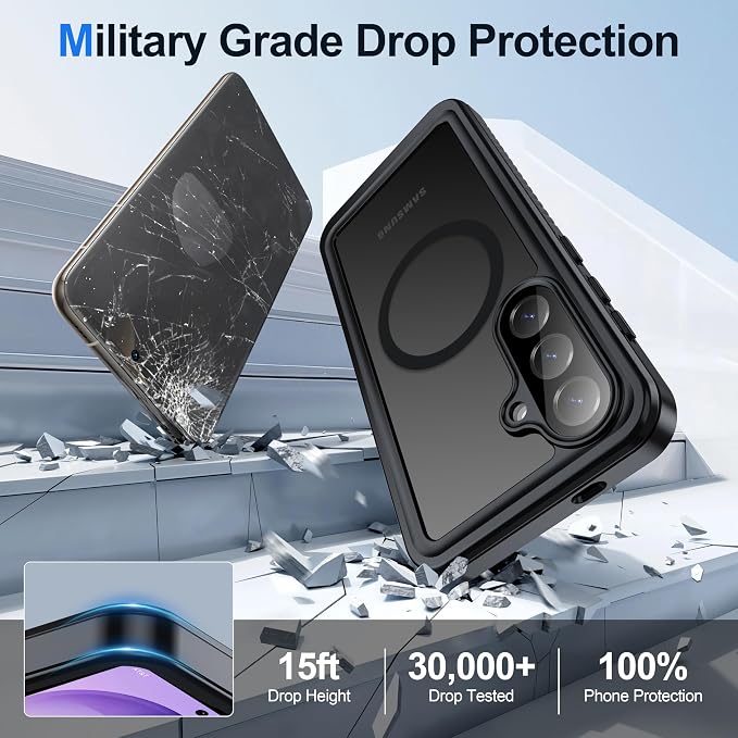 ANTSHARE IP68 Waterproof Case for Samsung Galaxy S26 Plus - Image 5