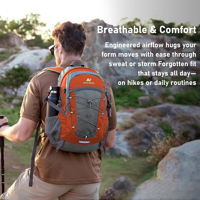 N NEVO RHINO Hiking Backpack 20L Water Resistant Outdoor Day Pack, Lightweight - Image 5