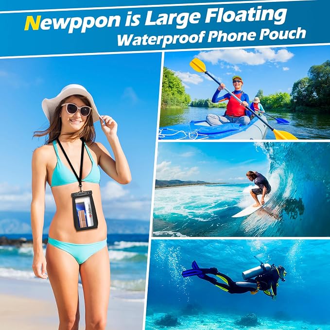 4 Pack Floating Waterproof Phone Pouch - Image 7
