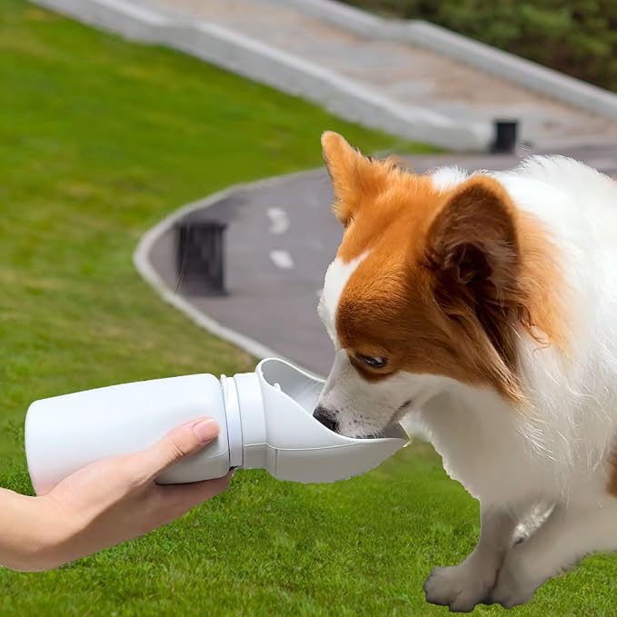 Foldable Portable Dog Water Bottle, 2 in 1 Integrated Collapsible Dog Water - Image 5