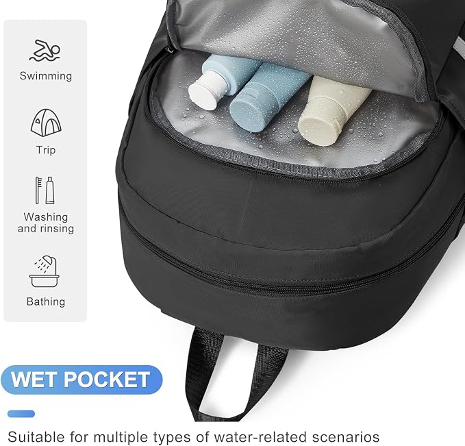 coofay Gym Backpack For Women Waterproof Backpack - Image 4