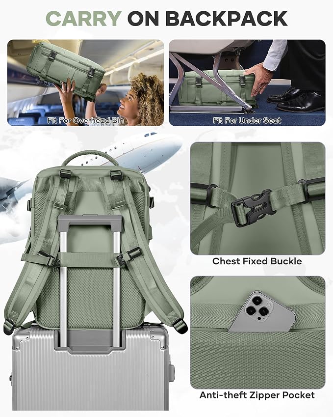 coofay Vacuum Backpack Travel - Image 8