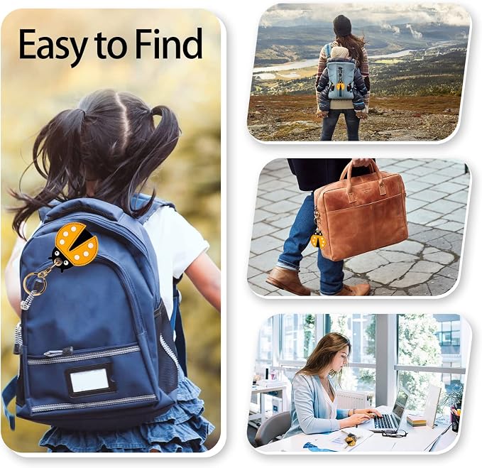 Leather Keychain Case Holder Compatible - Image 6
