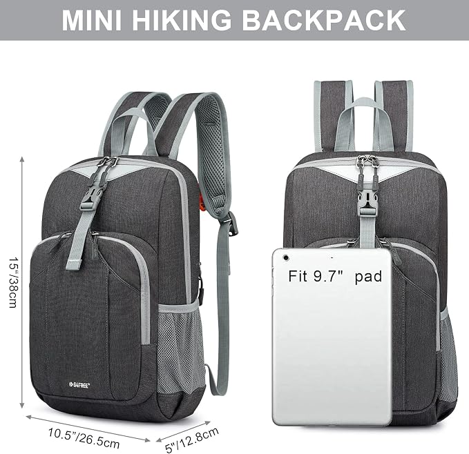 G4Free Mini 10L Hiking Daypack Small Hiking Backpack Cycling Compact Shoulder - Image 2