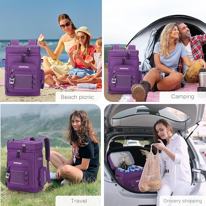 Hulongo Large Waterproof Insulated Cooler Backpack - Image 7