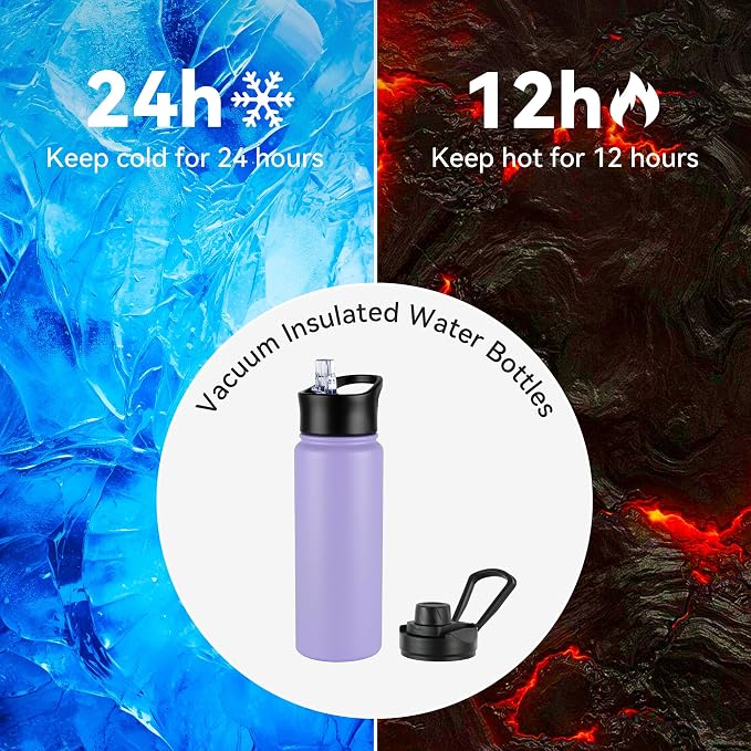 24oz Insulated Water Bottle - Image 4