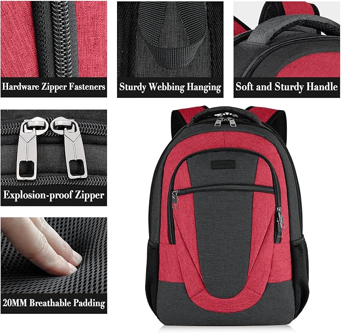 BIKROD Travel Laptop Backpack for Woman and Men, School Backpack for Teens - Image 3
