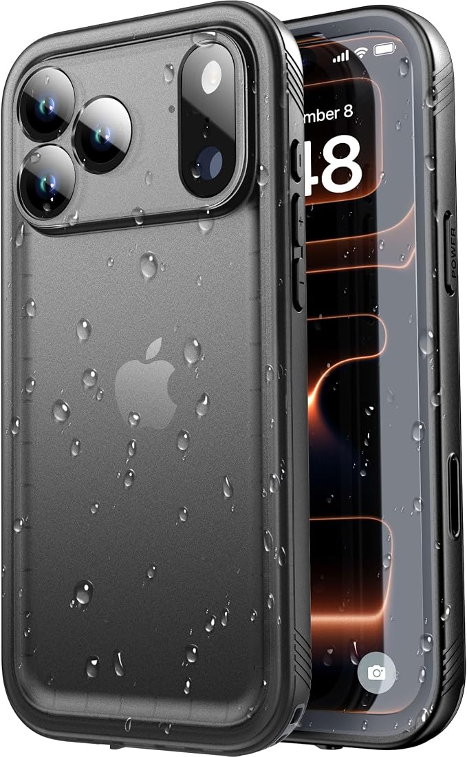 SPORTLINK for iPhone 17 Pro Max Case, IP68 Waterproof Military Protective Full by SPORTLINK