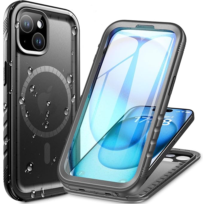 Cozycase for iPhone 14 Waterproof Shockproof Dustproof Case by Cozycase