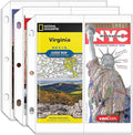 Folded Map Sleeves, Map Protector, Envelopes Page by TUTATA