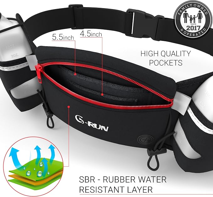 Q-RUN Hydration Running Belt - Image 5