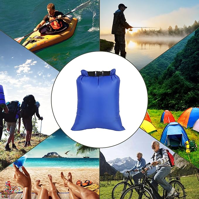 Dry Bags Waterproof Set, 5 Packs Ultralight Waterproof Bags Small Stuff Sack - Image 4