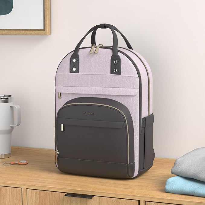 LOVEVOOK Backpack for Women, Laptop Backpack Women, Fits 17 Inch Laptop Bag - Image 2