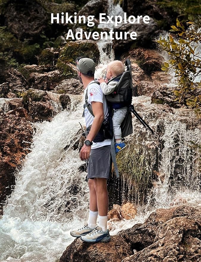 besrey Baby Backpack Carrier, Toddler Hiking Backpack - Image 8