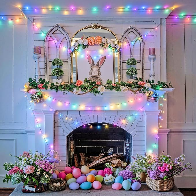 JMEXSUSS 200 LED Easter Lights Outdoor Indoor - Image 3