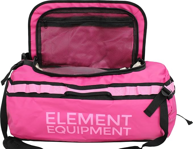 Element Equipment Trailhead Duffel Bag Shoulder Straps Waterproof Fuschia/Pink - Image 3