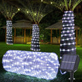 Solar Rope Lights, 33ft 100LED Solar String Lights, 8 Modes Waterproof Solar by Jnaurb