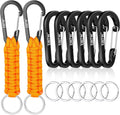 EOTW Paracord Keychain for Men Women Paracord Carabiner Backpack Keychain by EOTW