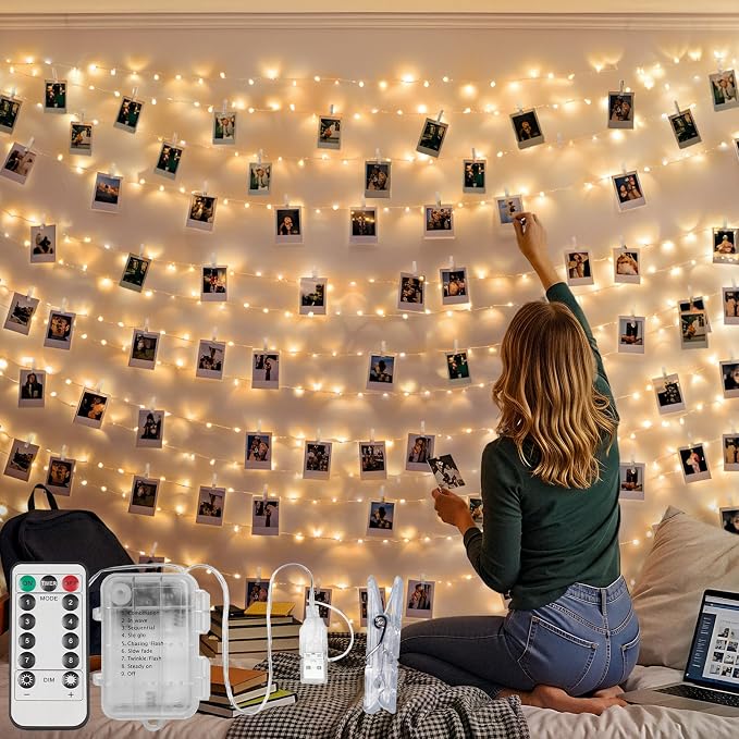 suddus 33ft 100 LED Fairy Lights by SUDDUS