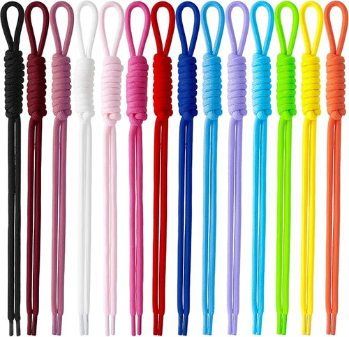 14pcs Colorful Paracord Rope Keychain, Paracord Keychain Bag Charms, Braided by Unknown