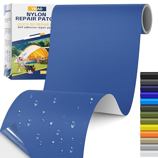 Fabric Repair Tape, Self Adhesive Nylon Repair Patch, Waterproof Outdoor Nylon by Unknown