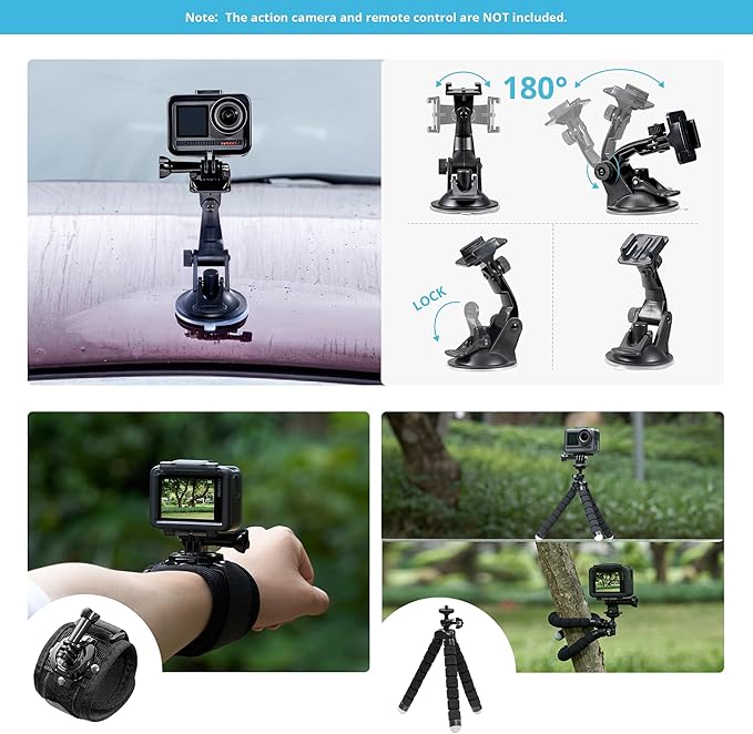 AKASO 42 in 1 Action Camera Accessories Kit - Image 7