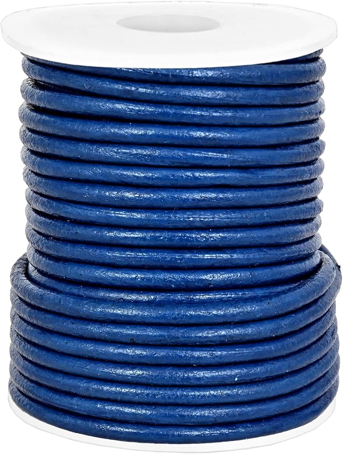 GENIQUE Real/Genuine Round Leather String Cord - Image 2