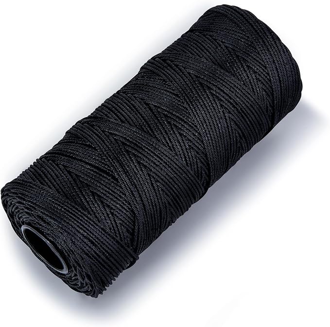 HONGDA Braided Tarred Bank Line Braided Nylon Twine, 789 Feet #12 Bank Line - Image 8