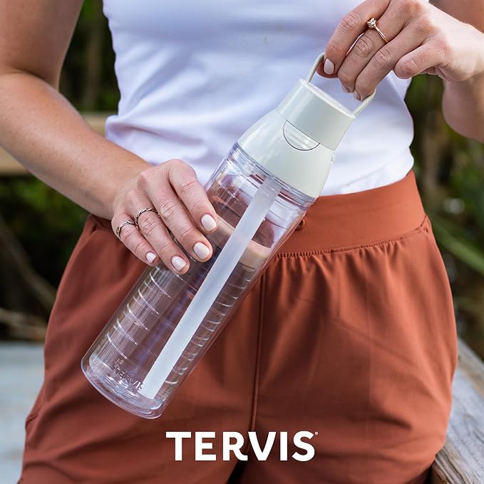 Tervis Venture Lite Clear & Colorful Lidded Made in USA Double Walled Insulated - Image 9