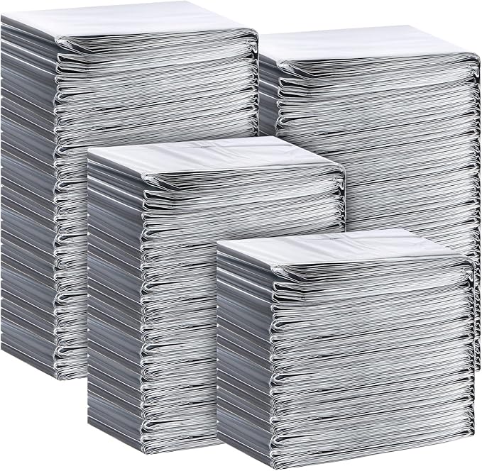 Chumia Emergency Thermal Blanket Bulk 83 x 63 Gigantic Foil Space Blanket by Chumia