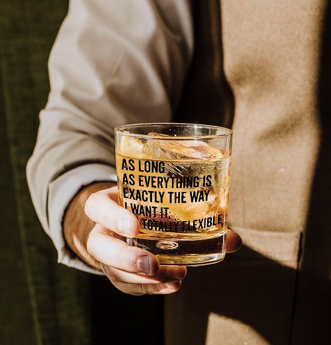 Nogrit Funny Whiskey Glasses 10 oz, Sarcastic Gifts - Image 4