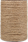 Tenn Well 6mm Jute Rope, 164 Feet Strong and Thick Twine Rope by TennWell
