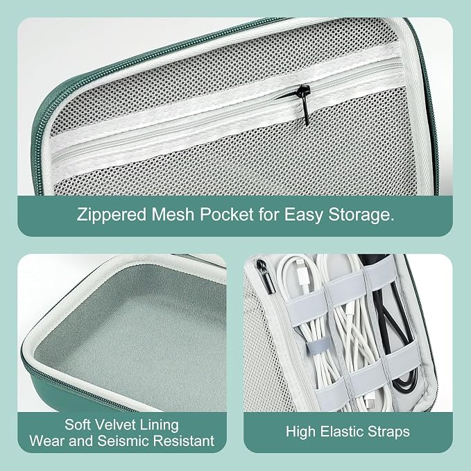 EVA Electronic Accessories Storage Case Large Shockproof Waterproof Storage Bag - Image 5