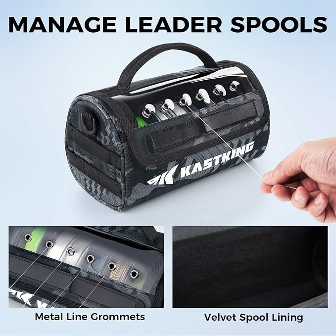 KastKing BaitSpace Line Management Bag, Fishing Line Storage Bag - Image 5
