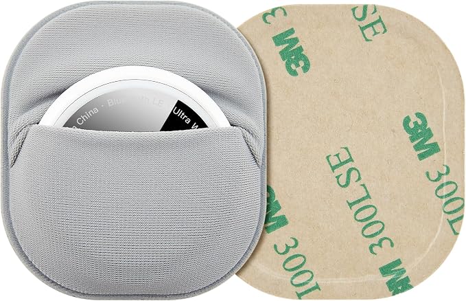 2 Pack for Airtag & Moto Tag Sticker Adhesive Mount, for Apple AirTags 1st & by DDJ