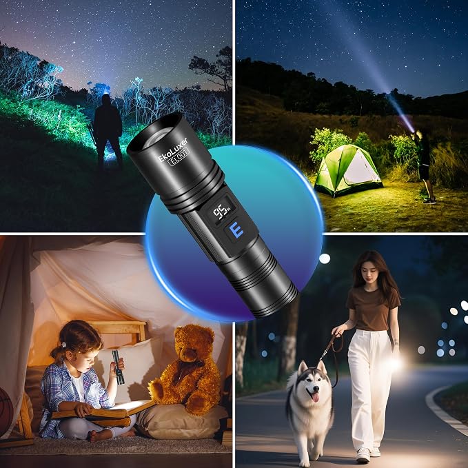 3Pack Rechargeable Flashlights 10000 High Lumens, Super Bright Flashlight - Image 9