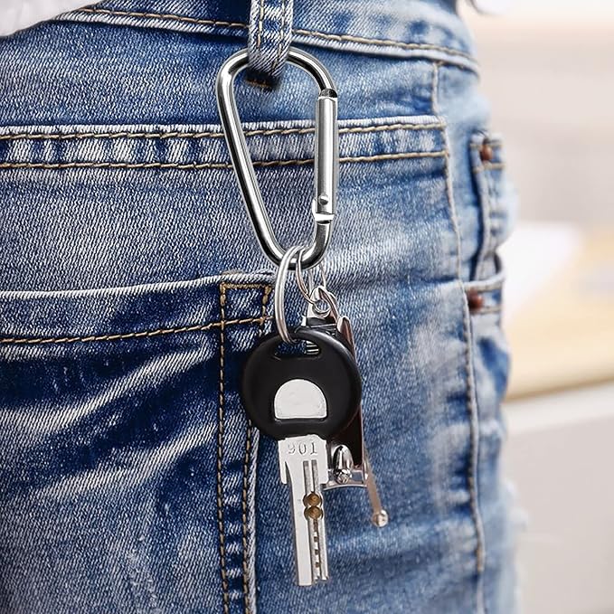 30PCS Aluminum Carabiner Clips - Image 5